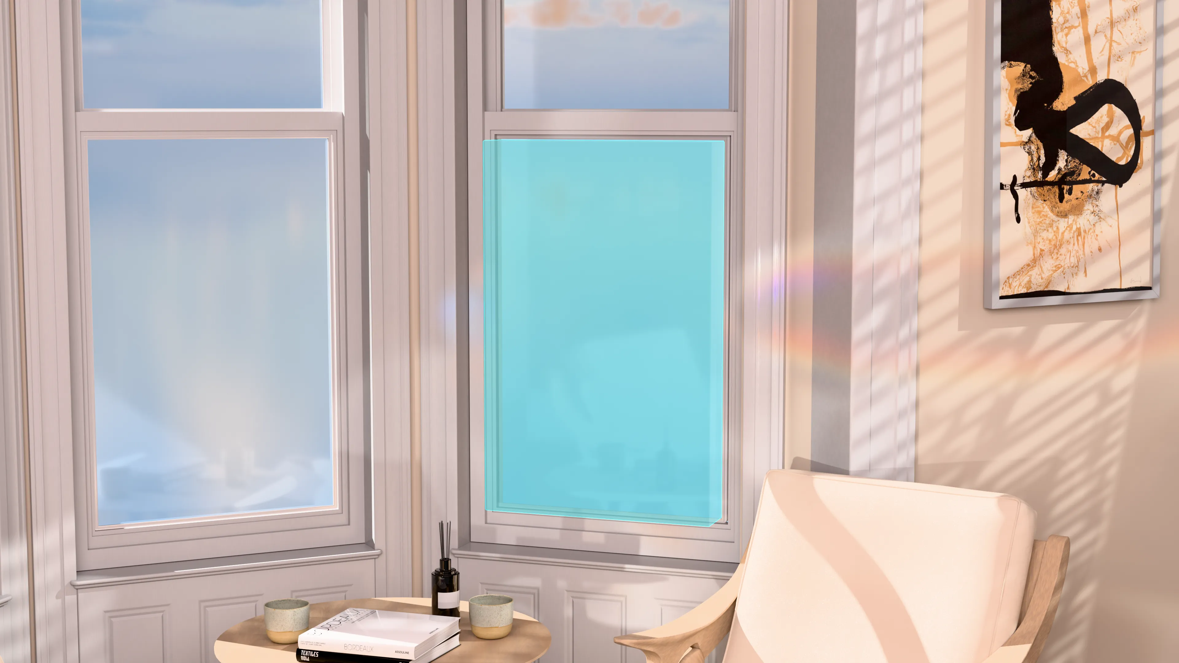 Retro Glazing 3D product animation still frame