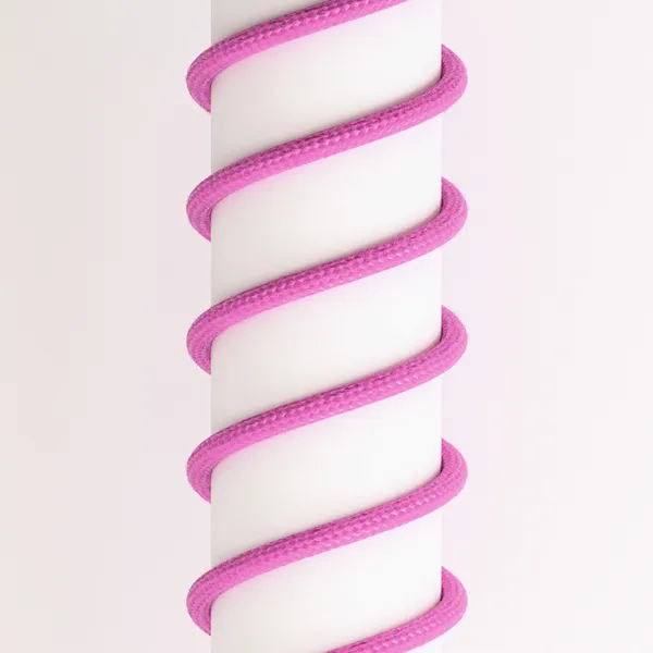 product photography - USB cable, coloured on minimalist background